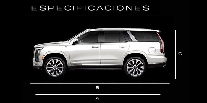 Escalade 2025 Especificaciones